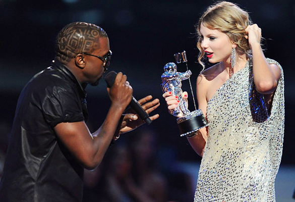 kanye west taylor swift. Well, well, well, Taylor Swift and Kanye West. During the 2009 VMA's Kanye 